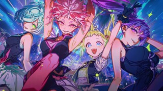 【中日字幕/完整版】深夜冲击 第8话ED「ナイトダイバー」/ 菲鲁兹·蓝、羊宮妃那、上田瞳、伊藤ゆいな