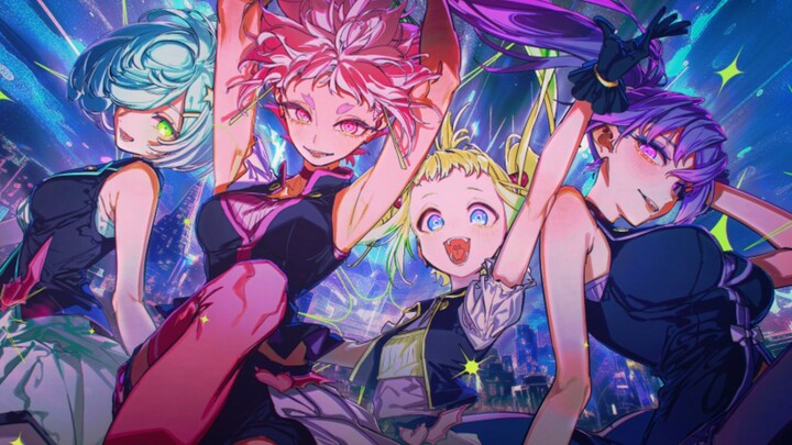 【Phụ đề Trung-Nhật/Bản đầy đủ】Đột phá lúc nửa đêm Tập 8 ED「Night Diver」/ Firuzu Aoi, Hoshimiya Hinat