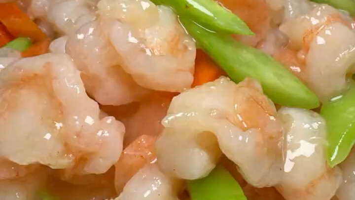 Làm tôm xào thanh đạm tại nhà nhất định đừng chần qua nước sôi, phải làm theo cách này mới đúng #ẩm 