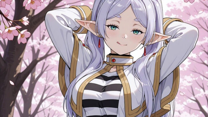 MAIN SAMA FRIEREN DI KEBON SAKURA