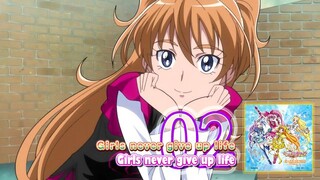 Girls never give up life