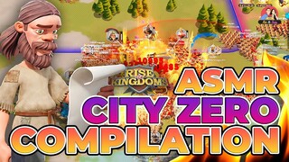ZEROING CITY COMPILATIION ASMR!!! KVK 2983 (RISE OF KINGDOMS)