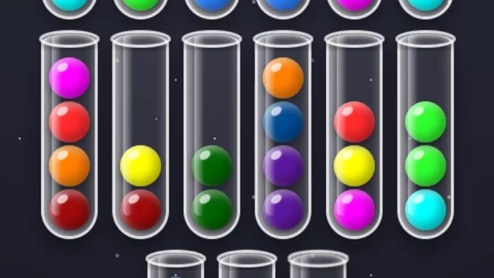Ball Sort Puzzle Game Play on Dhapaak.com #browsergames #onlinegame