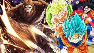 Beast Titan Quái Thú Khổng Lồ Đại Náo Dragon Ball Đến Goku Cũng Phải Sợ - Dragon Ball XV2 Tập 159