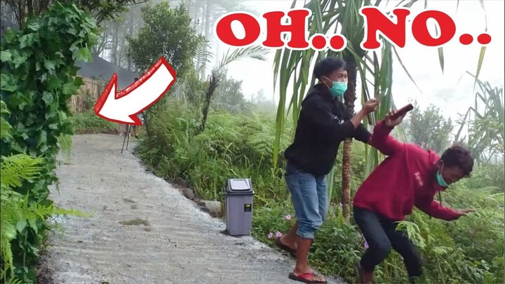 Jurassic World || Dino Land Purbalingga ada BUSHMAN PRANK