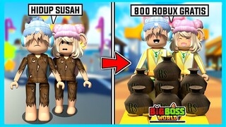 WOW Dapat 800 Robux Gratis di Game Roblox Big Boss World ft @Shasyaalala