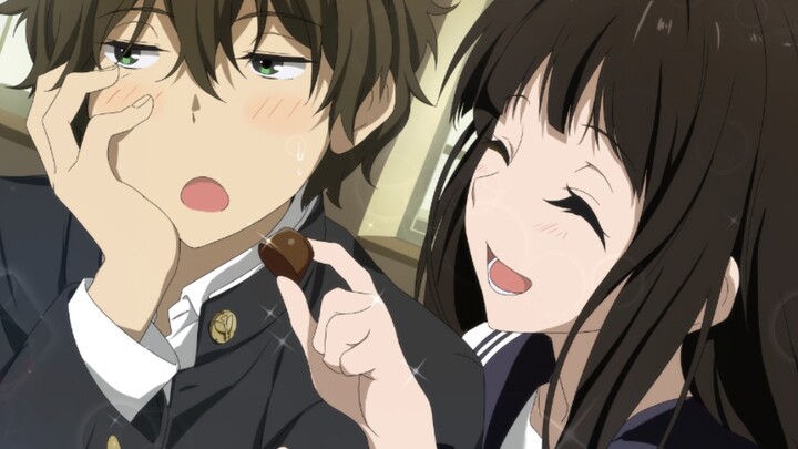 【MAD】Hotaro Oreki and Airu Chitanda's rosy life!