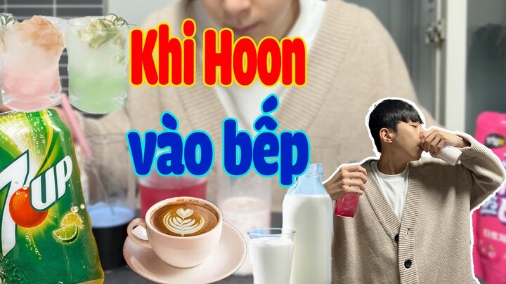 BẤT ỔN 12H đêm| Hoon rủ Kem làm đồ uống và cái kết báo quá báo