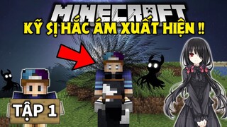 MINECRAFT KỴ SĨ HẮC ÁM SINH TỒN | Tập 1 | Mở Đầu Quá Suôn Sẻ Và Tìm Được Dân Làng !!
