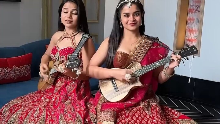 Indian version of APT by @nandy sisters😍