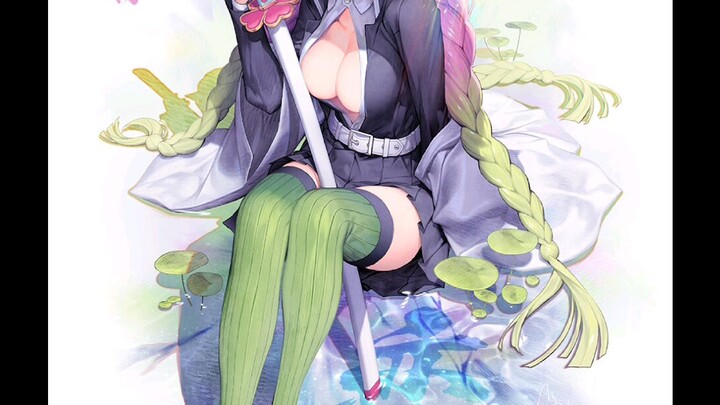 Ketika *Mitsuri Kanroji* terpesona oleh tujuan *Tanjiro Kamado*