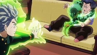 The evil kid Koichi plays games with the kind uncle