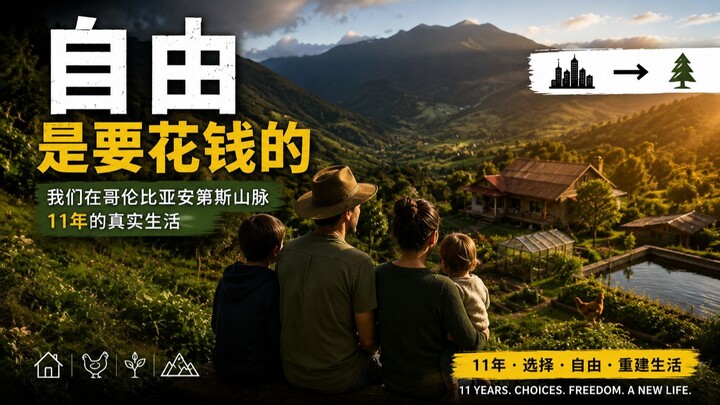 真正的自由，其实需要钱 / Real Freedom Actually Costs Money