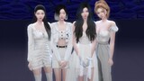 【สฟิงซ์เกิร์ลกรุ๊ป】สฟิงซ์เกิร์ลกรุ๊ปเพลงคัมแบ็คล่าสุด Savage 2021 Gayo Daejun Stage Sims 4MMD