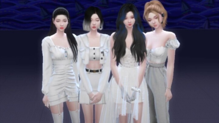 sphinx girl group】sphinx girl group lagu comeback terbaru Savage 2021 Gayo Daejun Stage Sims 4MMD