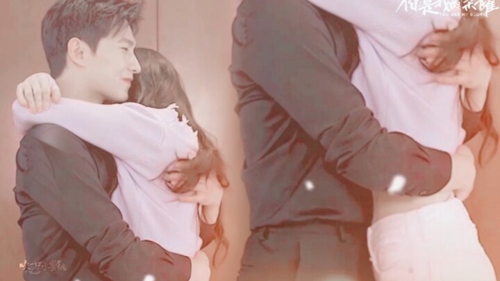 Hugging her so sweetly! I could replay this cuddle a hundred times! | You Are My Glory