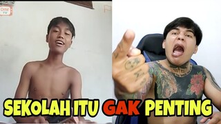 Sekolah gak jamin jadi kaya || Prank Ome TV