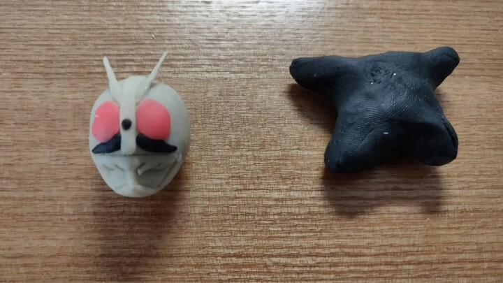 [January 28, commemoration of Mr. Ishimori's death] Make Kamen Rider One with plasticine