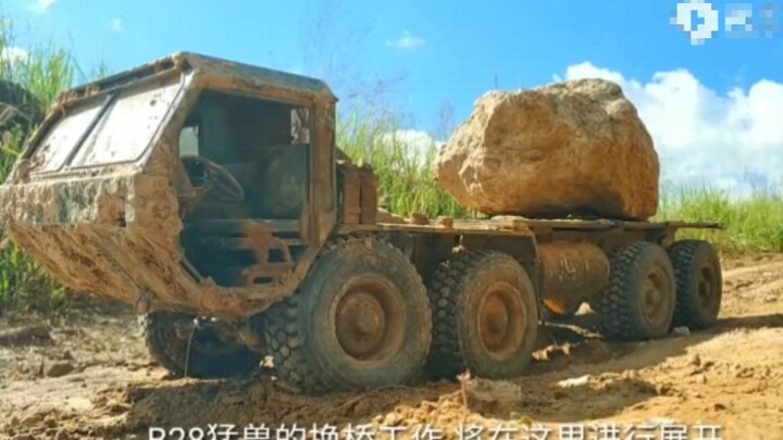 Bridge Swap for the 8-Drive Heavy RC Model [Toy Unrivaled]