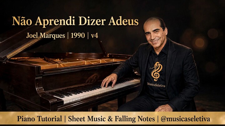 Não Aprendi Dizer Adeus | Joel Marques | 1990 | v4