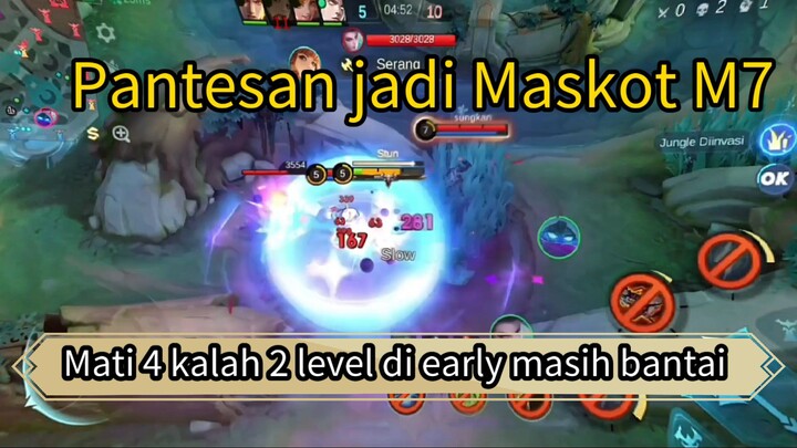 Pantesan jadi maskot M7, mati 4 di early masih bisa gendong😎