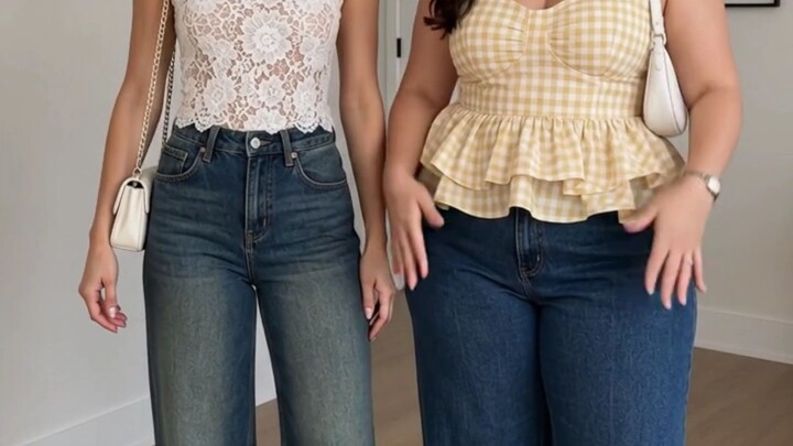Petite vs Curvy woman style  guide