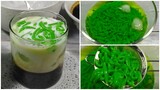 Cara membuat cendol nutrijel tepung beras enak dan segar