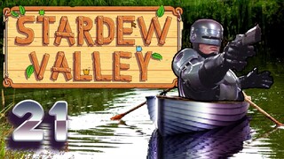 Rowboat Cop - #21 - Stardew Valley Multiplayer (4-Player Gameplay)