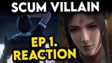 IS IT GAY? Reacting to the Scum Villain Donghua (Ep 1)