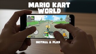 Install & Play Mario Kart World on a Mobile Phone