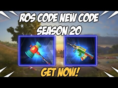 ROS NEW REEDEM CODE! NOVEMBER 13 SEASON 20 | ROS FREE SKINS (ROS CODE UPDATE)