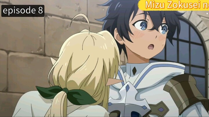 Alur cerita yang anime Mizu Zokusei no episode 8