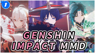 "Đêm đẹp rất ngắn, hãy cùng ta trải nghiệm đi" | Genshin Impact MMD_1