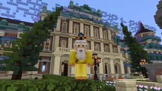 Minecraft / Staying In A Castle That’s Been Hacked | Hacked Temple By Odyssey Builds