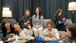 [TWICE siaran langsung daging mentah] 240203 Hari pertama konser Meksiko telah berakhir. Makan, minu