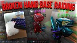 Base Raiding With A BROKEN HAND | Minecraft HCF
