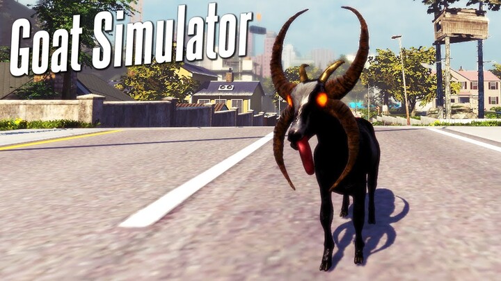 SEREM! MUNCULNYA KAMBING IBLIS JELMAAN ASMODEUS! Goat Simulator GAMEPLAY #1