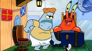 It seems that Mr. Krabs was born not long ago. The first chef of the Krusty Krab was driven away by 