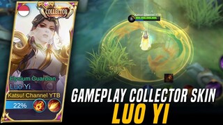 New Collector Skin: Luo Yi 'Elysuim Guardian' Full Gameplay! | Mobile Legends Bang-Bang