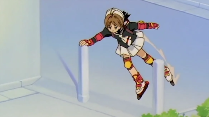 How many people learned roller skating because of this scene?