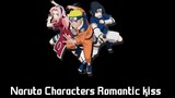 Naruto Characters Romantic Kiss