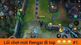 Lối chơi mới Rengar đi top #1