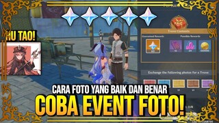 Hu Tao Ada!? Total 420 Primogems dan Banyak Material! Event Foto 1.3 - Genshin Impact : Indonesia