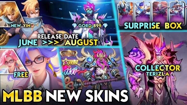 TERIZLA COLLECTOR+ | JUNE - AUGUST UPDATE | NEW EPIC SHOP SKIN - mobile legends #whatsnext