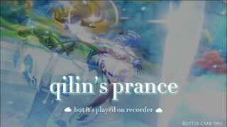 ganyu's theme (bad) recorder cover genshin