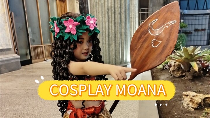 Cosplay MOANA , karakter favorit Kainazala ❤