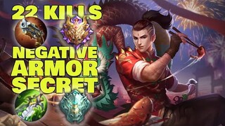 Chou Negative Armor Meta // Best Build 2021 // Top Globals Items Mistake // Mobile Legends