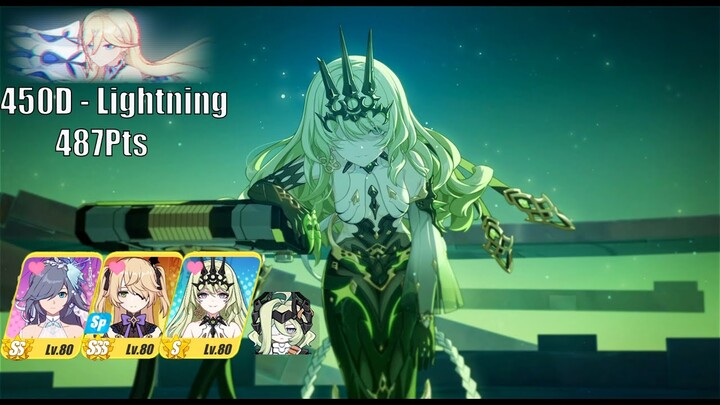 [Honkai Impact 3] - Nirvana 450D ; Lightning ; BKE ; AE(SS) PV IO(S0) 487Pts