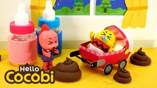 👶Babysitter Song | Baby Dinosaurs Poop! Toy Show 코코비 | Hello Cocobi