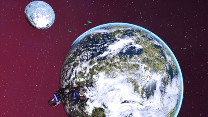 Lùng khắp dải ngân hà, tôi đã tìm thấy Trái Đất và Mặt Trăng trong No Man’s Sky.